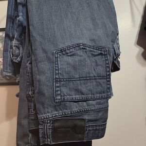 Marc Anthony Dark Wash Slim Straight Jeans